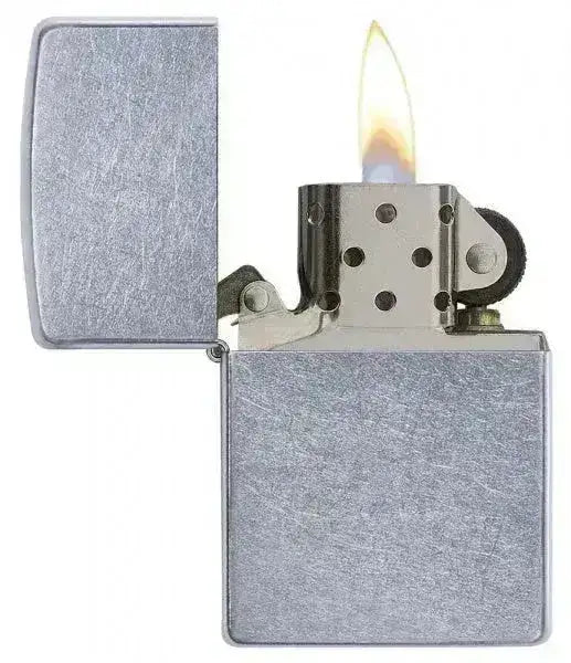 Zippo Lighter - Regular Street Chrome - Game-On.no