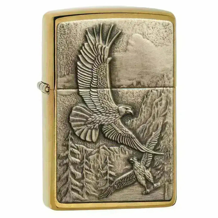 Zippo Lighter - Svevende Ørn - Game-On.no
