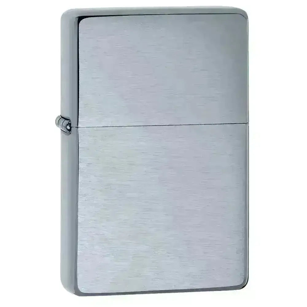 Zippo Lighter - Vintage 1937 Børstet Stål - Game-On.no